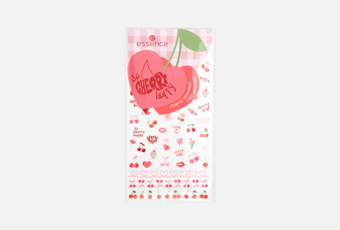 Изображение товара Стикеры для ногтей essence So cherry happy cherry scented nail stickers