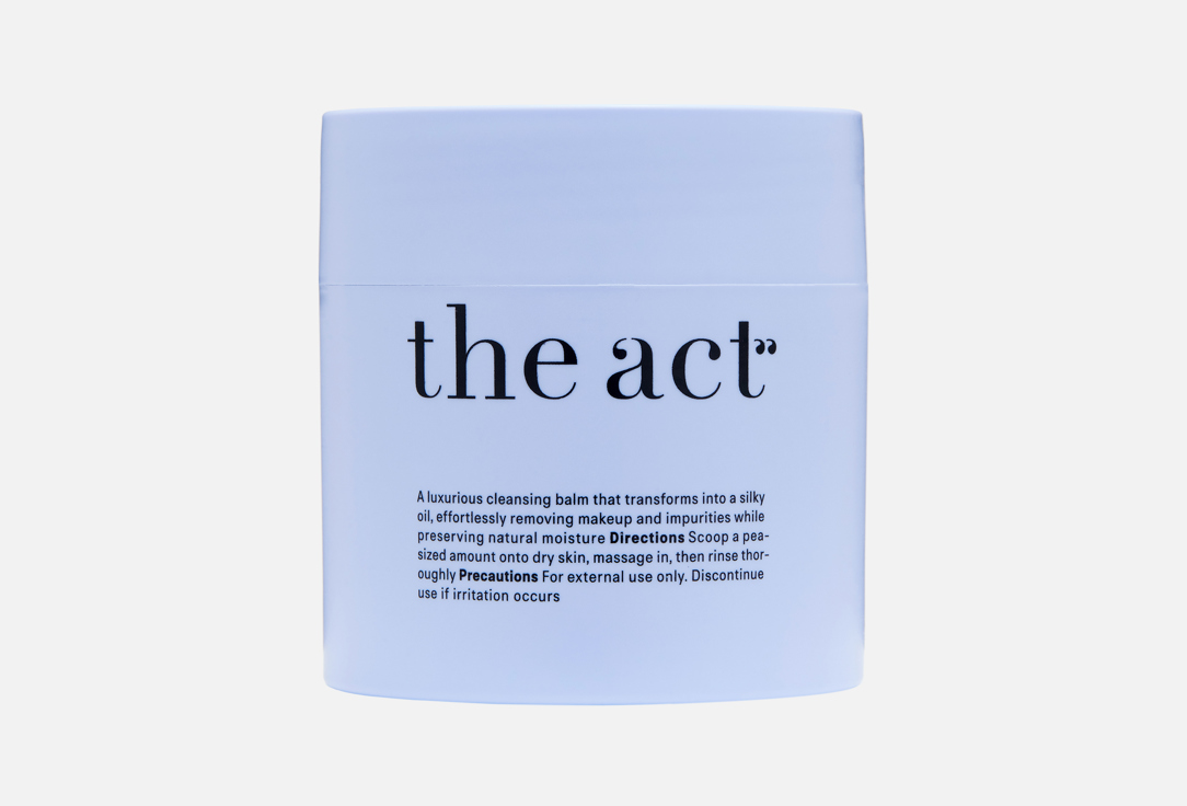 Изображение товара Бальзам для умывания The Act Face cleansing balm