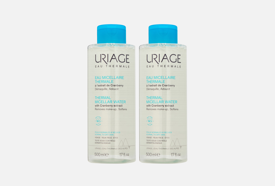 Изображение товара Набор мицелярной воды для лица Uriage NORMAL TO DRY SKIN