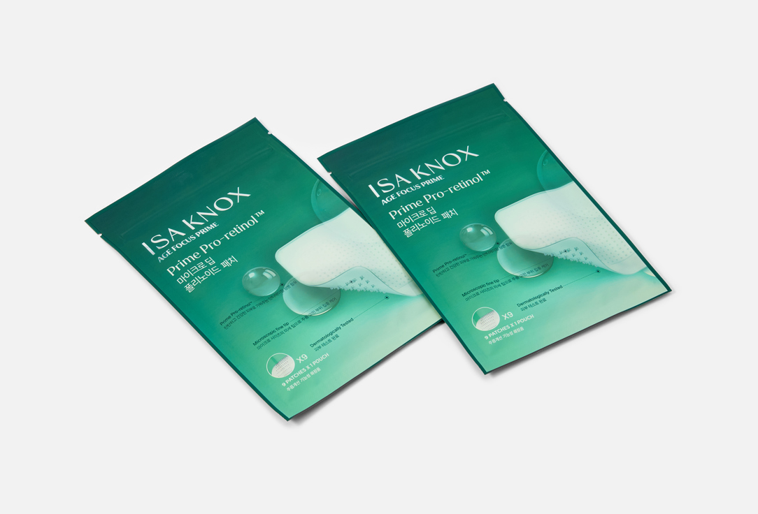 

Антивозрастные локальные патчи для лица ISA KNOX, AGE FOCUS PRIME Micro Deep Polynoid 18 шт