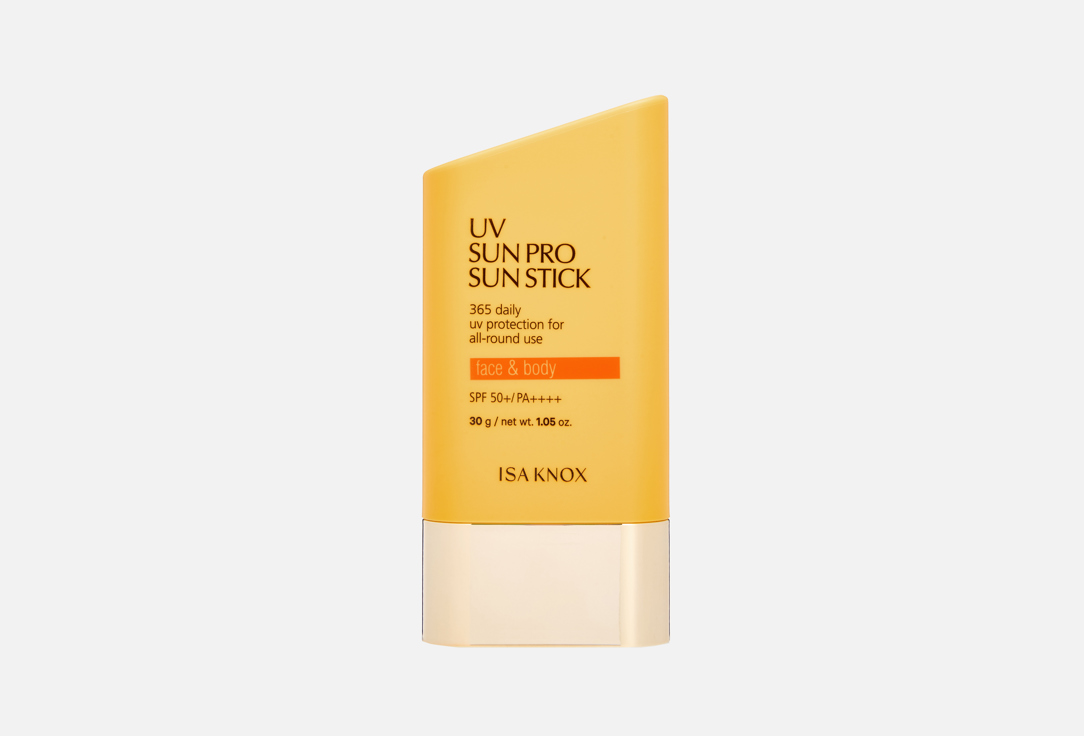 

Солнцезащитный стик для лица и тела SPF 50+ ISA KNOX, UV SUN PRO 365 Clear Jumbo 30 г