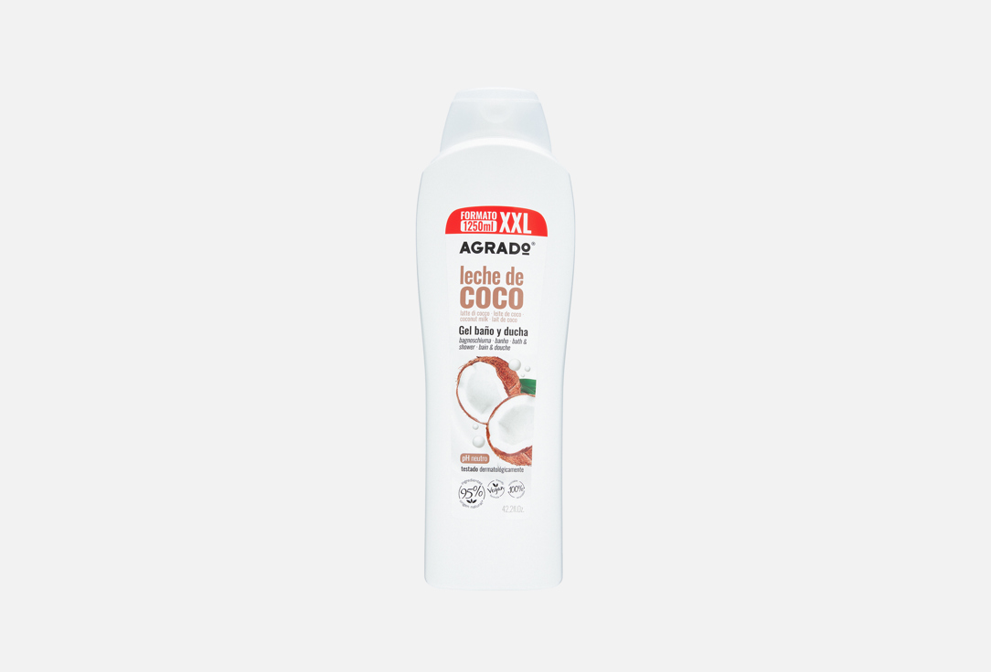 Изображение товара Гель для душа AGRADO Coconut Milk