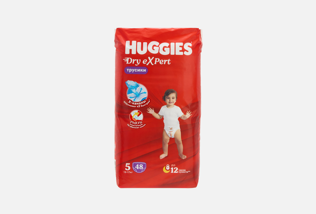 Изображение товара Подгузники трусики для детей Huggies Dry eXpert, XL 12-17 kg