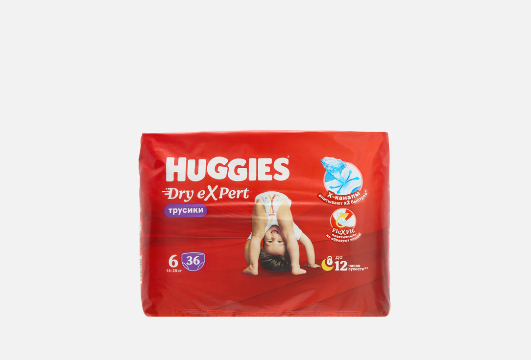 Изображение товара Подгузники трусики для детей Huggies Dry eXpert, XXL 15-25 kg