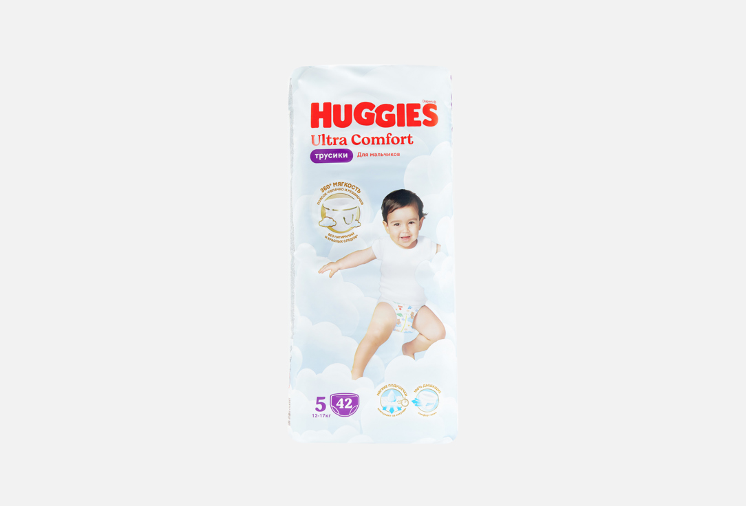 Изображение товара Подгузники-трусики для мальчиков Huggies Ultra Comfort 12-17 kg