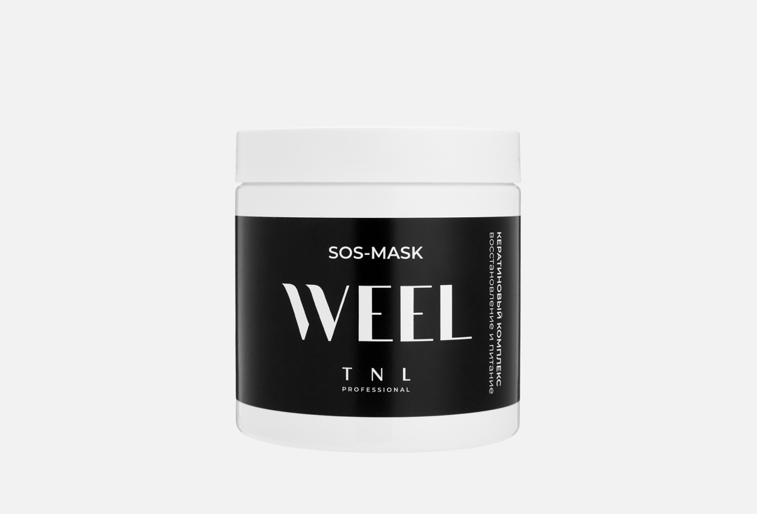 

SOS-маска для восстановления и питания волос TNL PROFESSIONAL, Кератиновый комплекс 500 мл