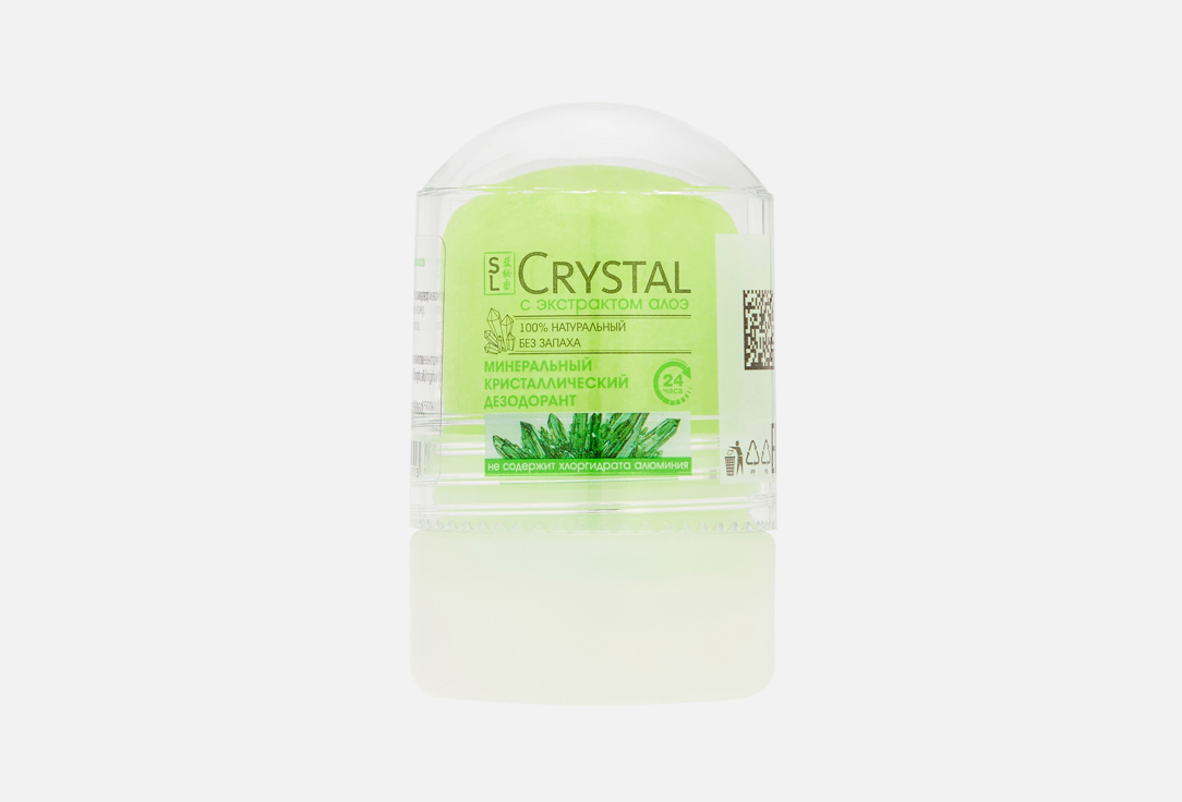 Изображение товара Минеральный дезодорант Secrets Lan с экстрактом алоэ 45 г натуральное средство для защиты