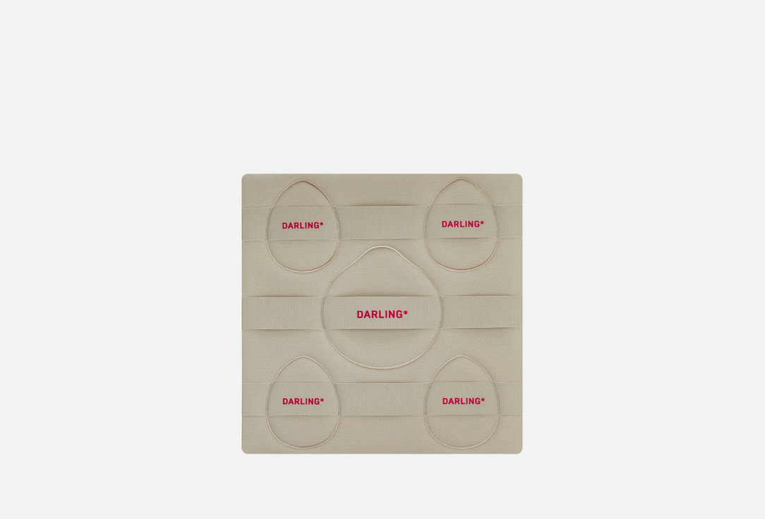 Изображение товара Набор спонжей для макияжа DARLING Cute Puffs 02 многоразовые мягкие для лица