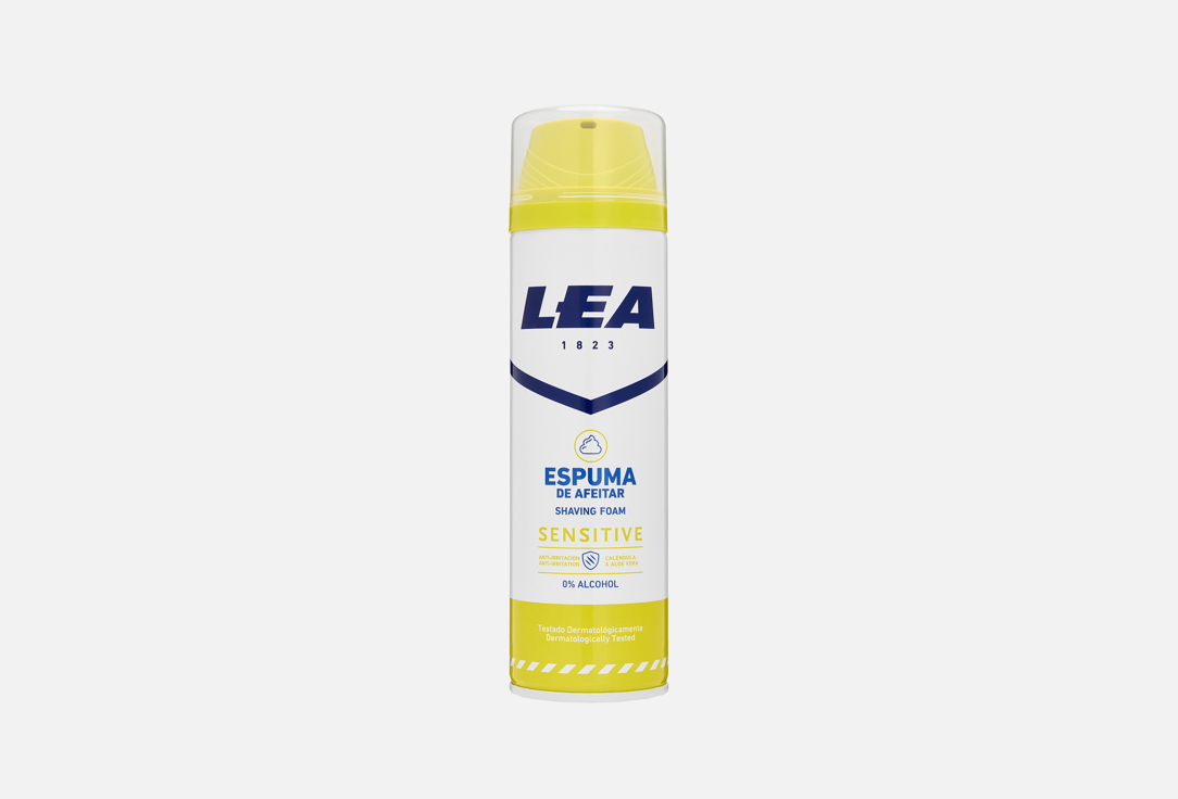 

Пена для бритья LEA, SENSITIVE 0% alcohol 250 мл