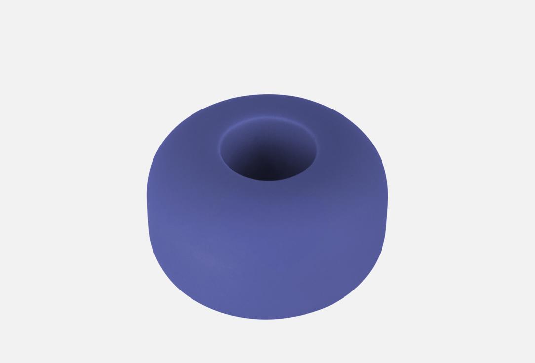 

Держатель для зубной щетки MOROSHKA, Синий, Terapy, 4,6х4,6х2,9 см, синий 1 шт