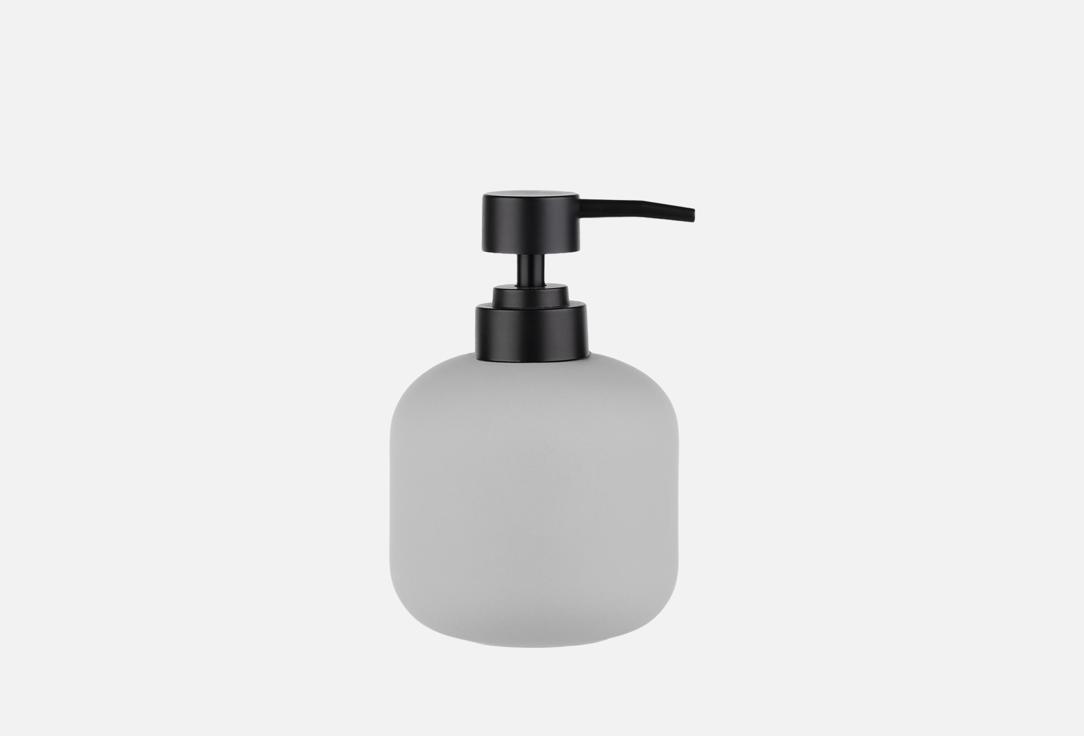 

Дозатор для жидкого мыла MOROSHKA, Серый, Terapy, 9х9х15 см, серый 1 шт
