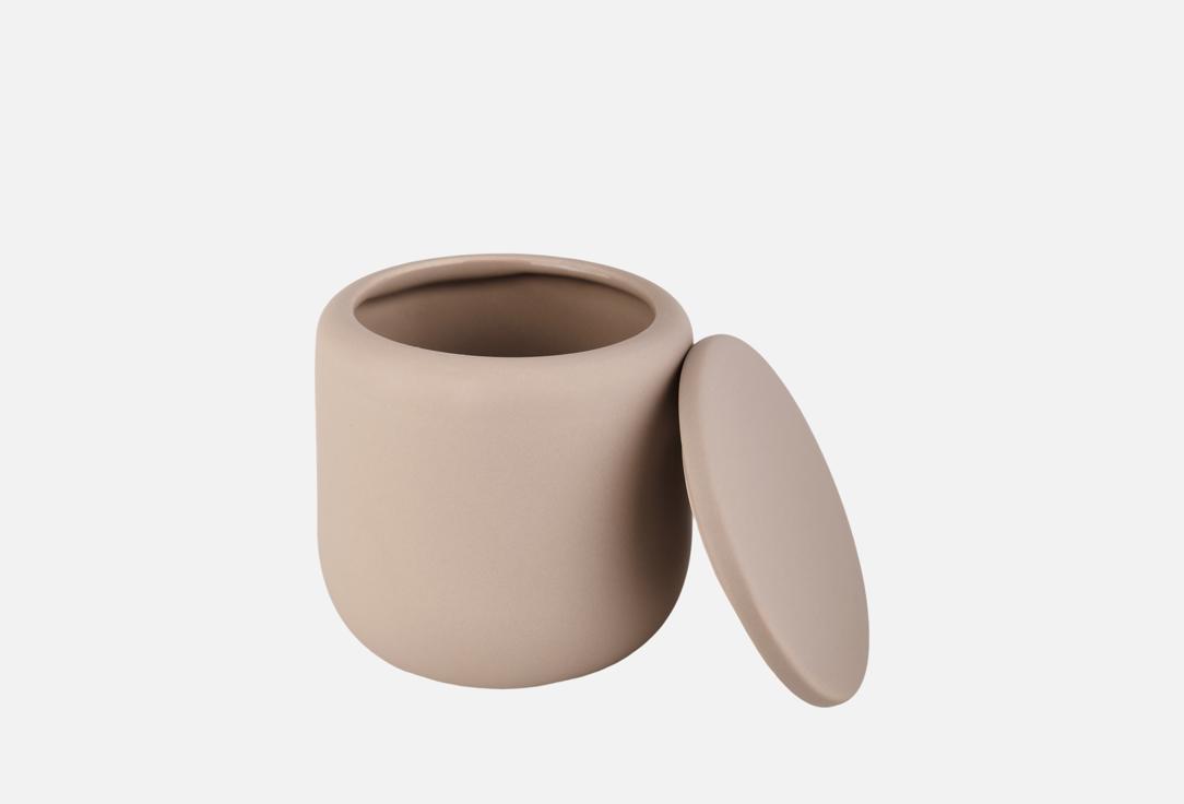 Изображение товара Контейнер Moroshka Terapy, 9х9х9 см, бежевый