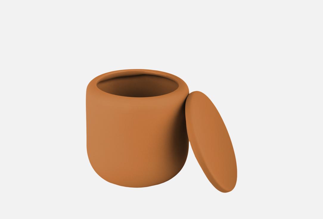 Изображение товара Контейнер Moroshka Terapy из керамики 9х9х9 см оранжевый