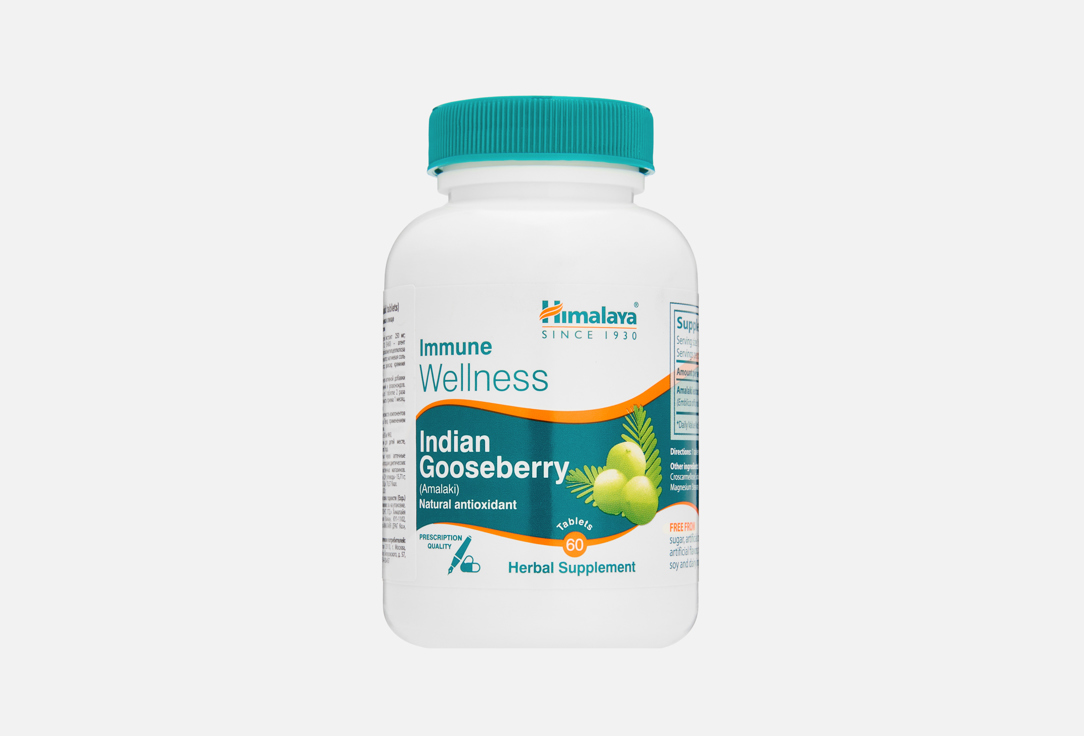 Изображение товара БАД для укрепления иммунитета Himalaya Wellness на основе экстракта Эмблики 250мг таблетки