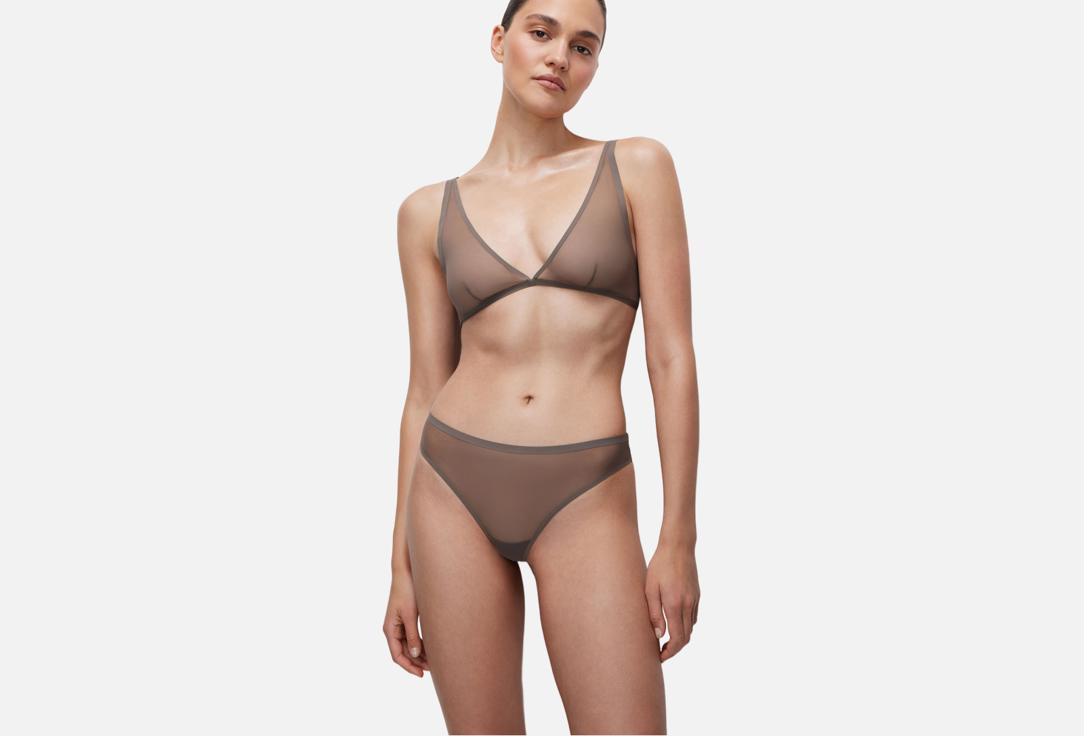 Изображение товара Бразильяно со средней посадкой Belle YOU серо-бежевые