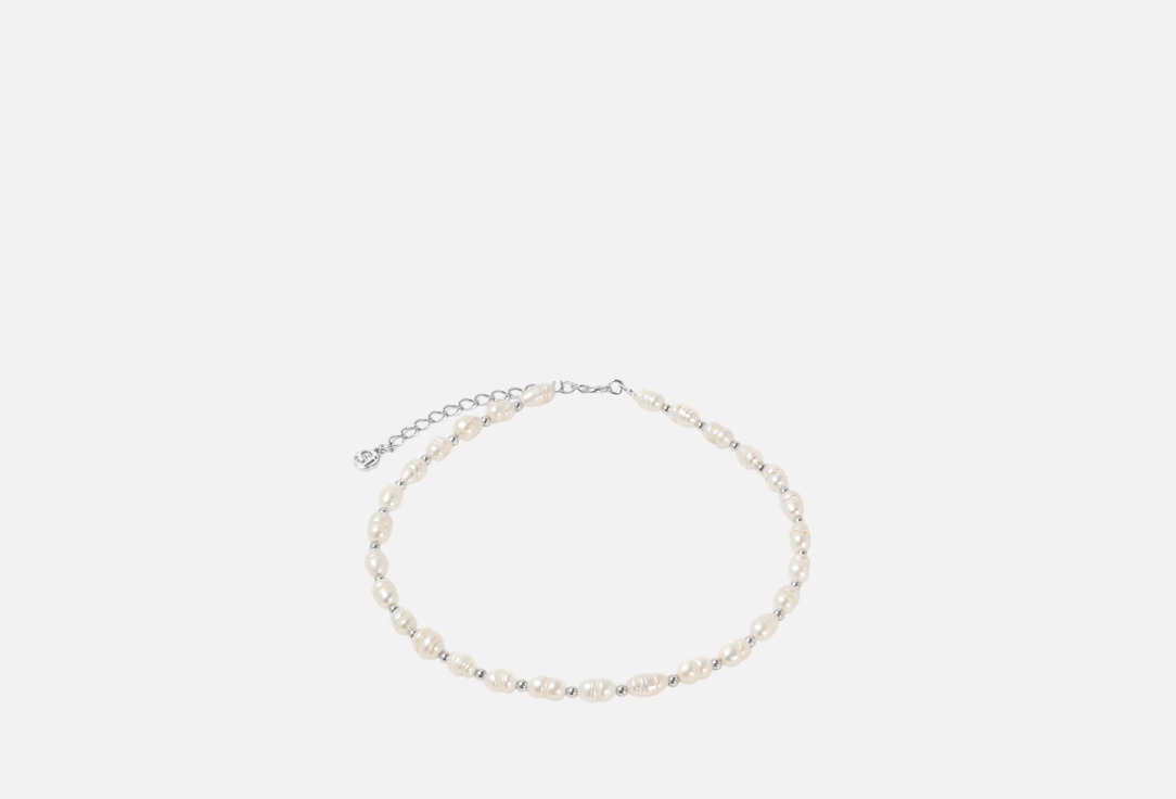 Изображение товара анклет серебряный the Si natural pearls