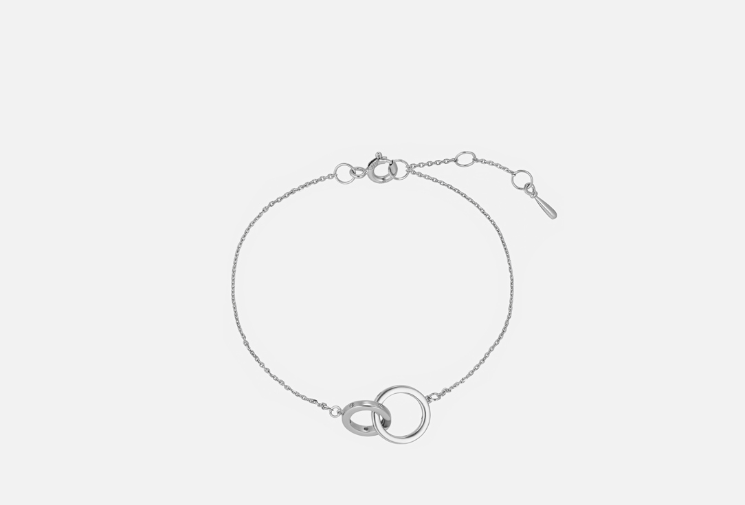 Изображение товара Браслет серебряный the Si Two circles