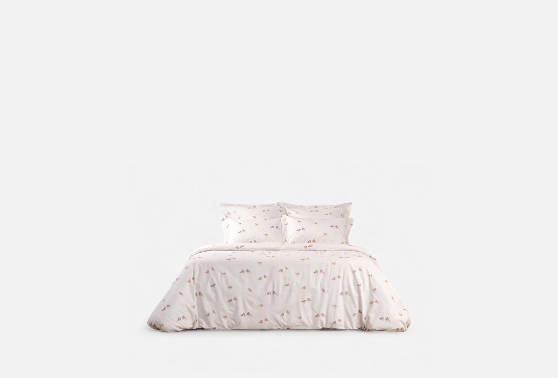 Изображение товара Комплект постельного белья WINDSLOW Спарроу, перкаль, наволочки 70х70, евро