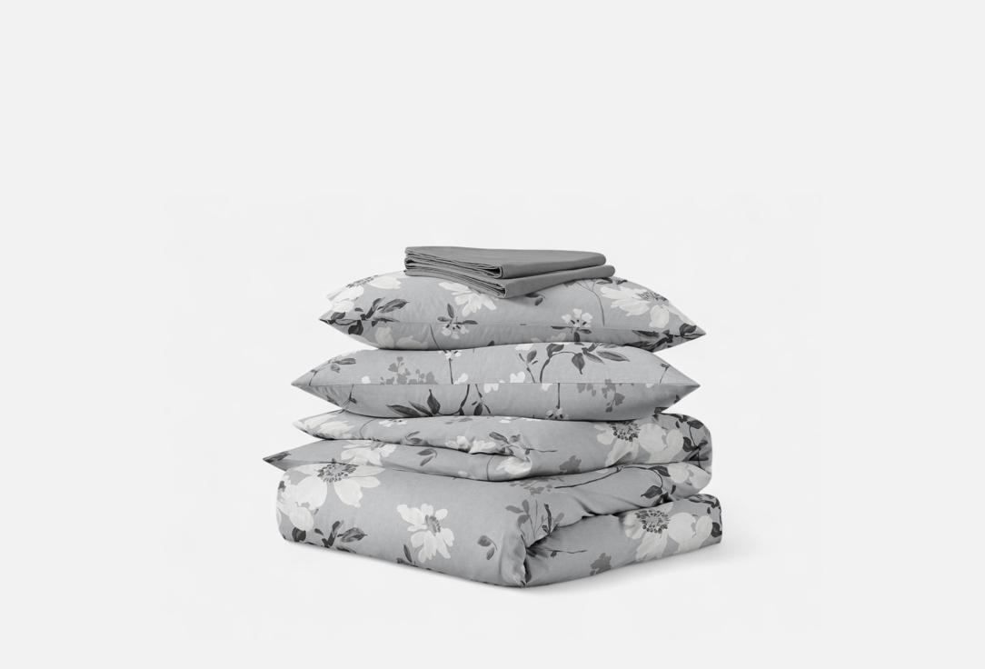 Изображение товара Комплект постельного белья Ночь Нежна Джерри, поплин, наволочки 70х70, двуспальный евро