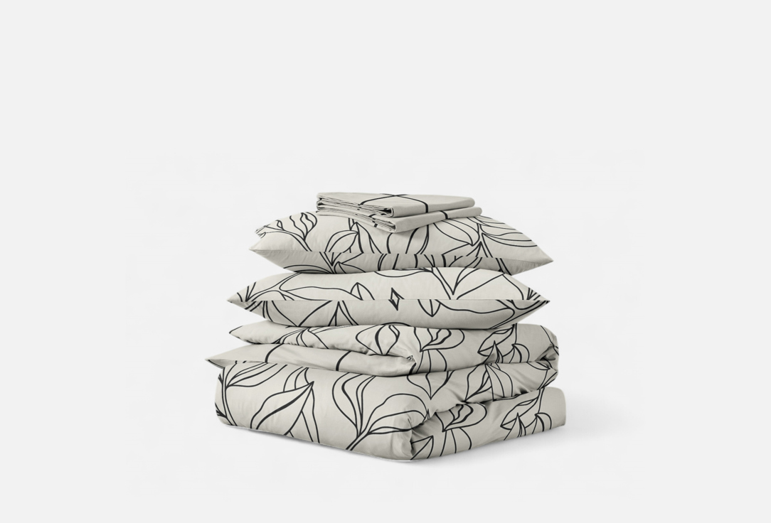 Изображение товара Комплект постельного белья Ночь Нежна Марша, бязь, полутораспальный