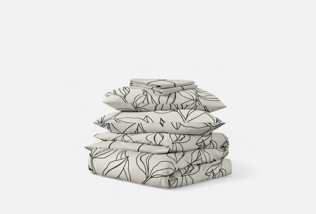 Изображение товара Комплект постельного белья Ночь Нежна Марша, бязь, двуспальный евро