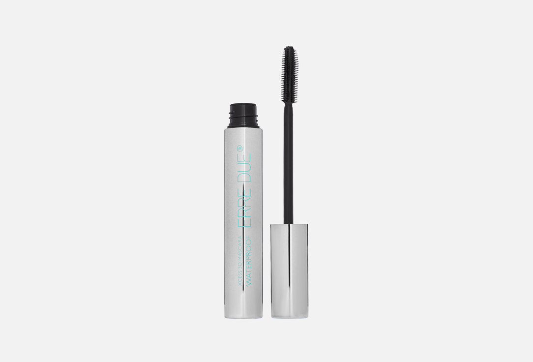 

Водостойкая тушь для ресниц ERRE DUE, Черный, Xcess 3d mascara waterproof 10 мл