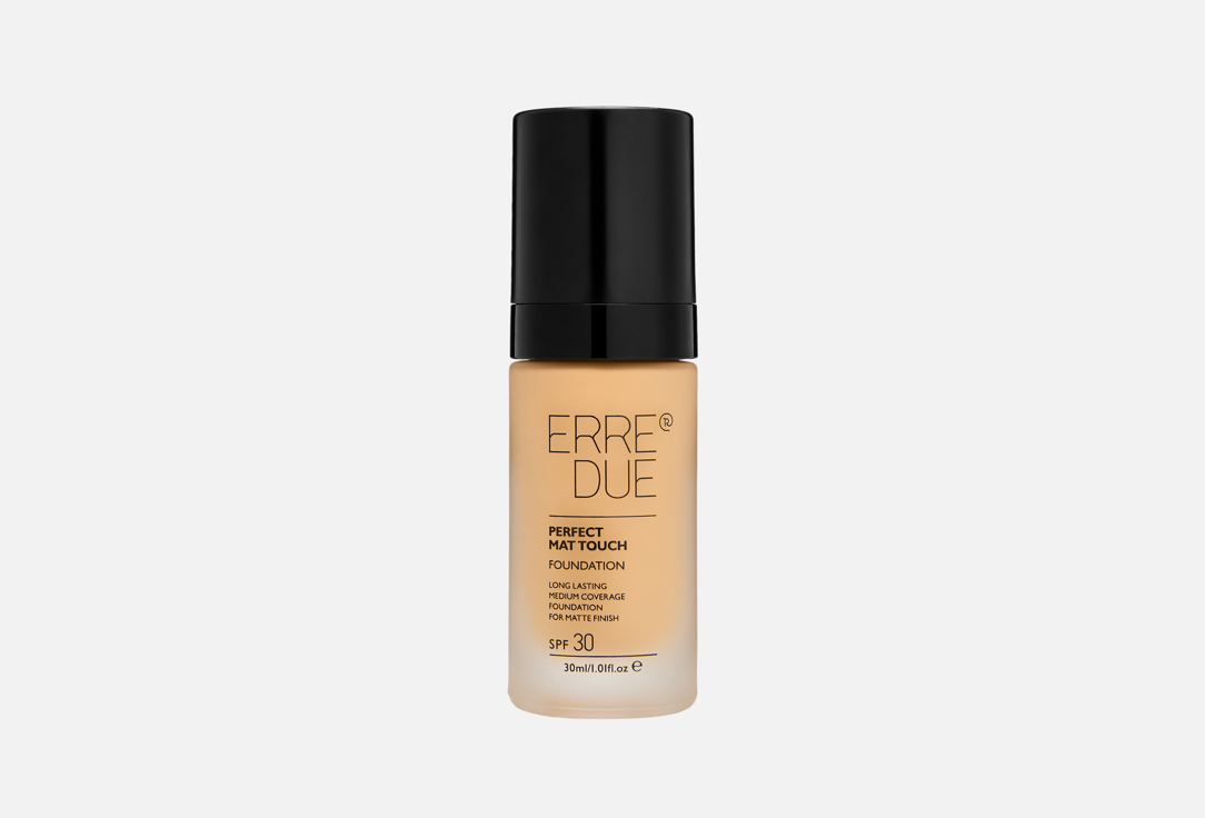 Изображение товара Матирующее тональное средство для лица SPF 30 ERRE DUE Perfect mat touch foundation