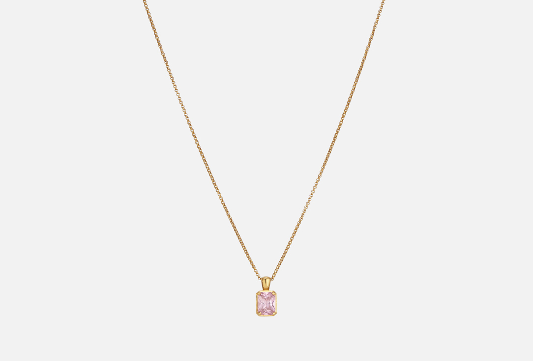 Изображение товара Подвеска Серебряная The very thing ORTONA с розовым фианитом