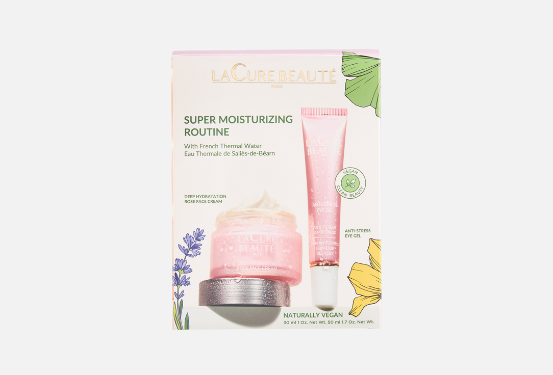 

Набор для лица LA CURE BEAUTE, SUPER MOISTURIZING ROUTINE COFFRET 2 шт