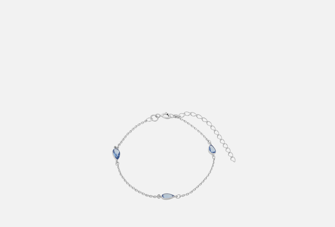 Изображение товара Браслет серебряный Sun Soul JWL с грушами кварц