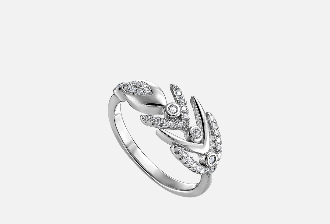 Изображение товара Серебряное кольцо с фианитами 925 пробы от JUVEDEL для женщин
