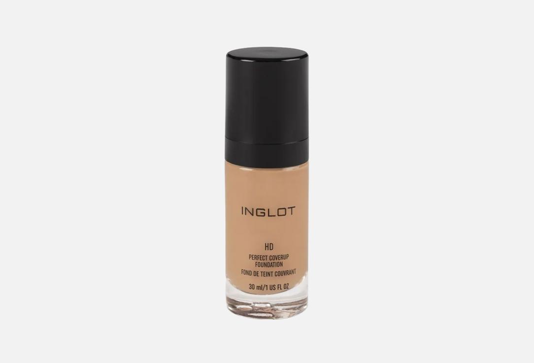 Изображение товара Тональный крем Inglot HD Perfect Coverup Foundation 30 мл - стойкое и маскирующее натуральное покры
