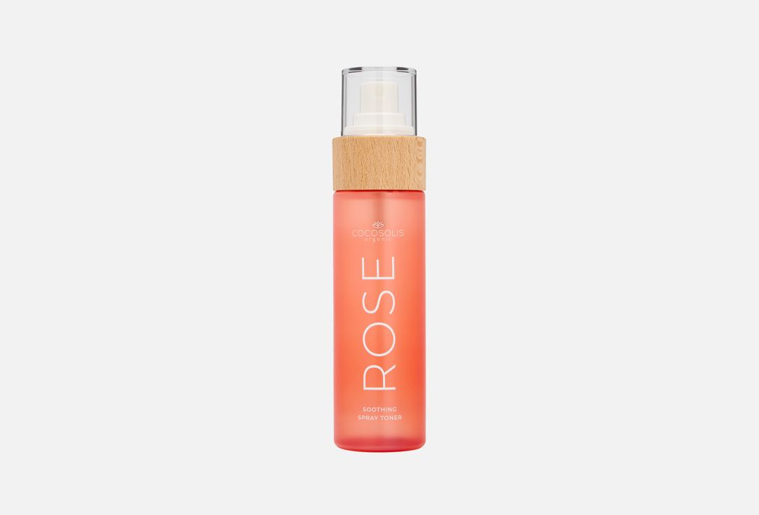 Изображение товара Успокаивающий тонер для лица с Дамасской розой COCOSOLIS Rose soothing spray toner