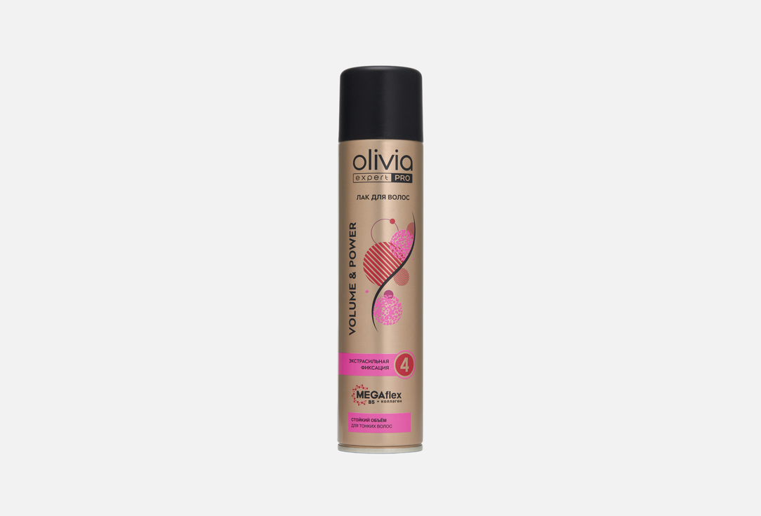 Изображение товара Лак для укладки волос OLIVIA Volume & power