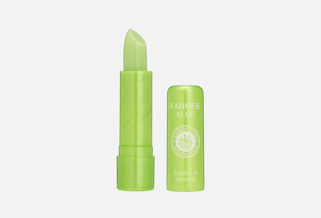 

Гигиеническая помада FARRES, Сhange color balm lipstick with aloe 2.8 г