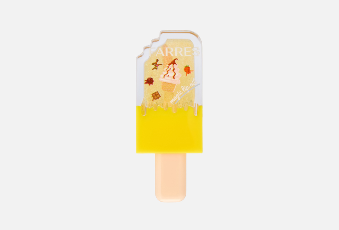 Изображение товара Тинт-блеск для губ FARRES Lip gloss tint с шиммером увлажнение и стойкий цвет 6 г