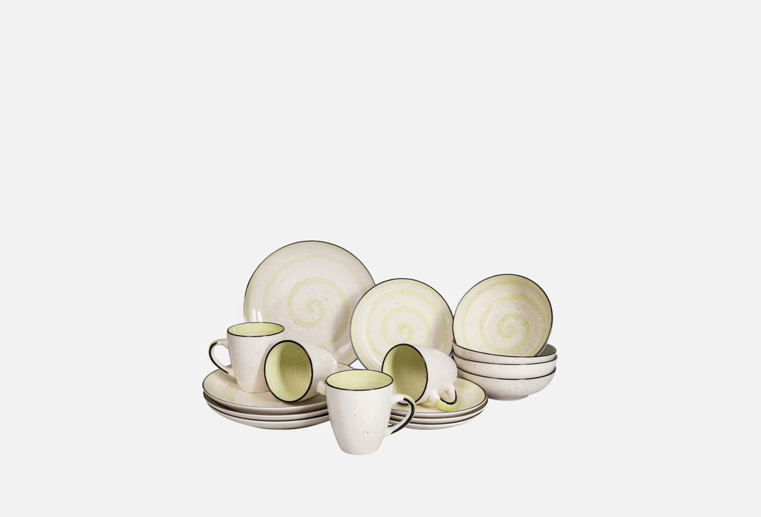 Изображение товара Набор столовый Elrington ФЬЮЖЕН АВОКАДО