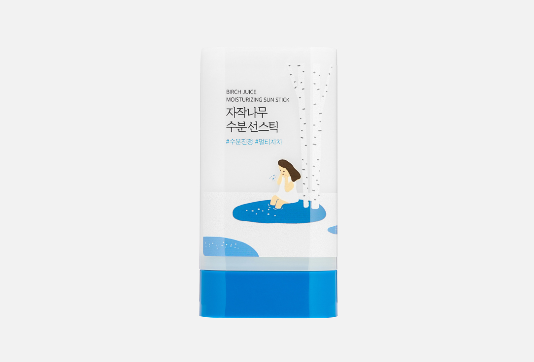 

Успокаивающий стик для лица SPF 50+ ROUND LAB, BIRCH JUICE MOISTURIZING SUN STICK 19 г