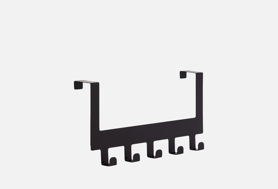 Изображение товара Дверная вешалка из нержавеющей стали с 5 крюками для межкомнатных дверей