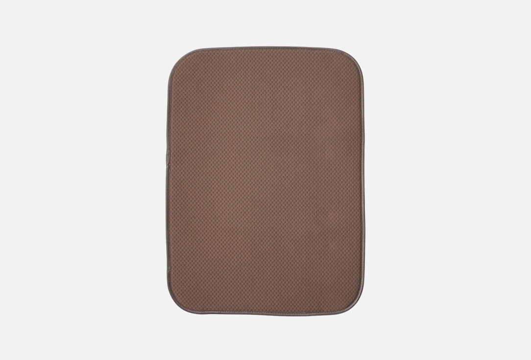 Изображение товара Коврик для сушки посуды DeNASTIA 38x51, коричневый