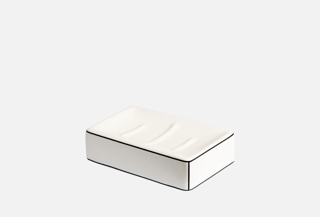 Изображение товара Мыльница DeNASTIA FRAME, 11,8x7,8x3,2, белый