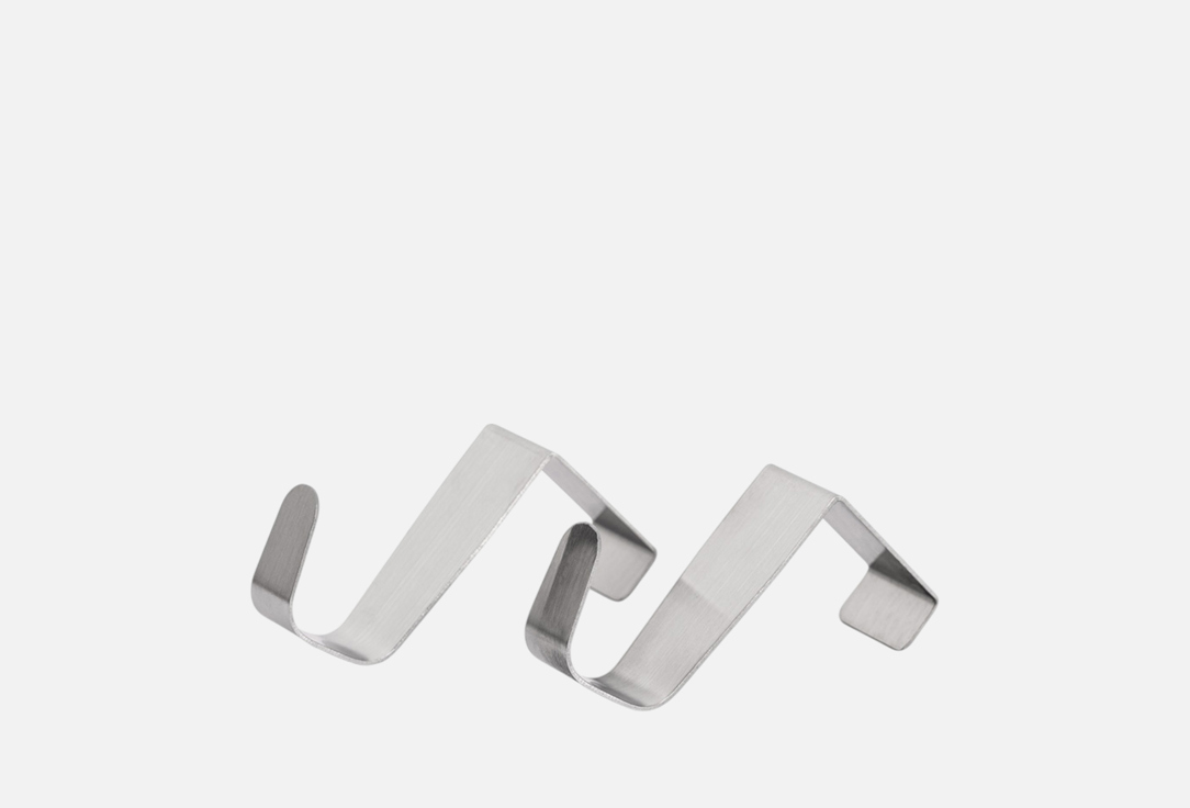 Изображение товара Набор крючков на дверь DeNASTIA 4,1x2,5x6, серый