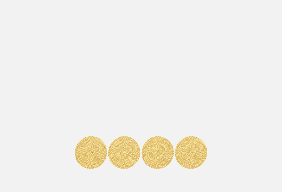 Изображение товара Набор салфеток сервировочных DeNASTIA D38, золото