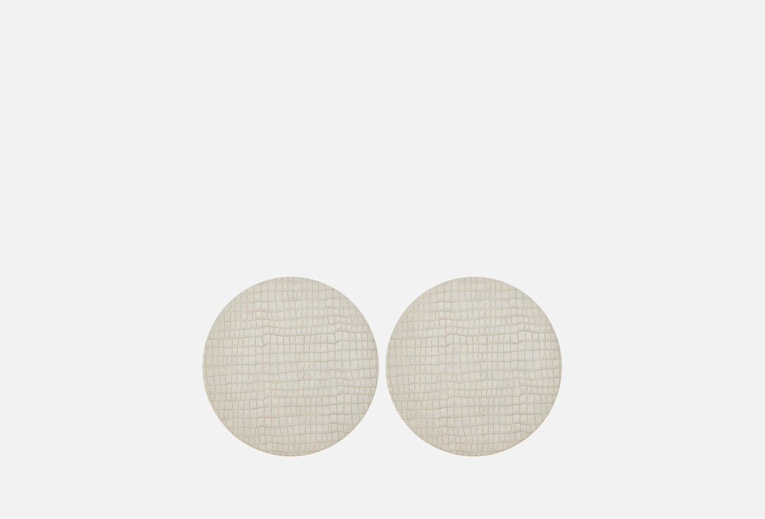 Изображение товара Набор салфеток DeNASTIA Крокодил, D36, бежево-серый