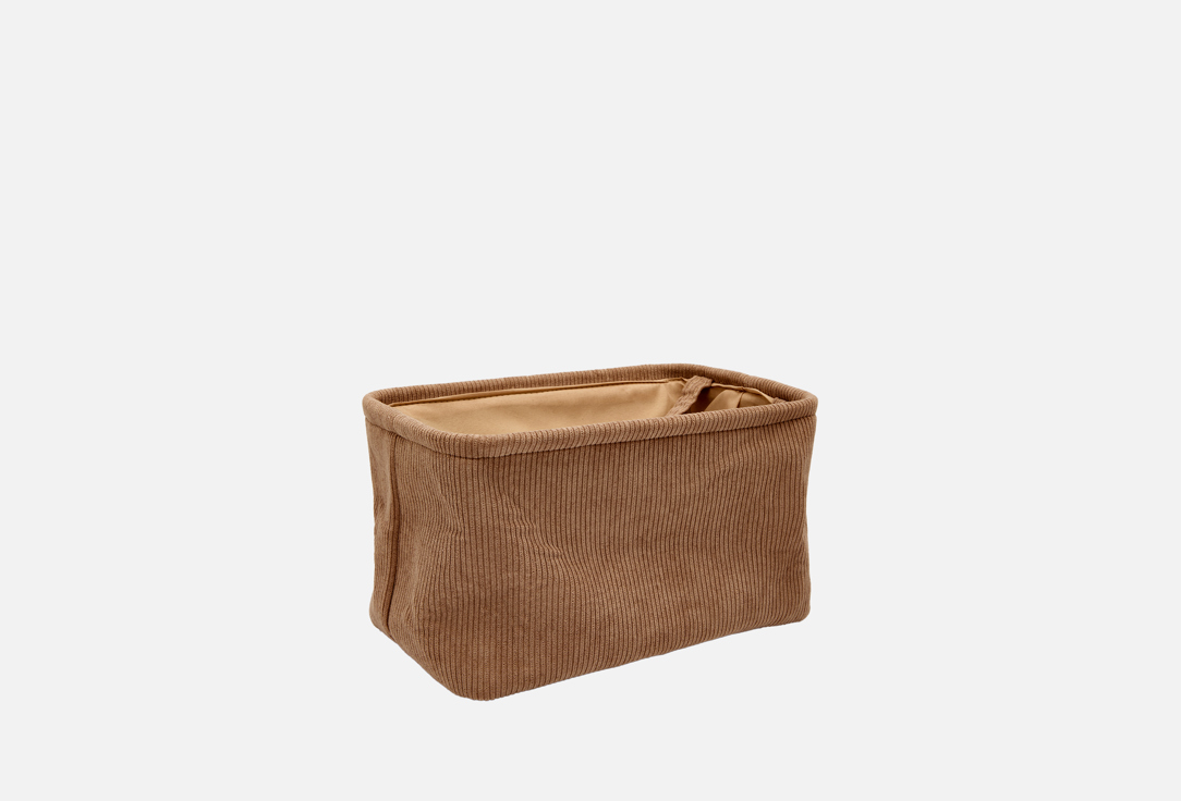 

Органайзер для хранения DENASTIA, Бежевый, Вельвет, 30x20x18, бежевый 1 шт