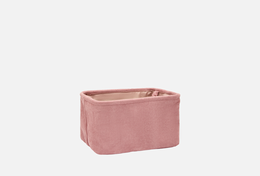 

Органайзер для хранения DENASTIA, Розовый, Вельвет, 30x20x18, розовый 1 шт