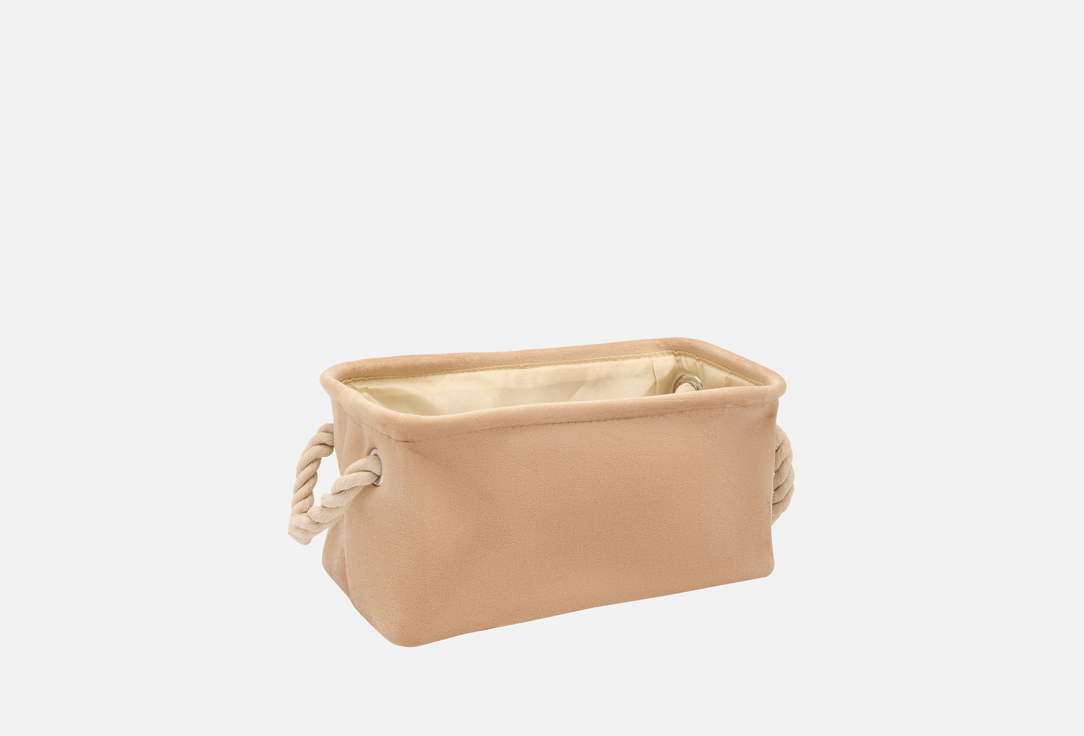 

Органайзер для хранения DENASTIA, Золотой, Велюр, 28x15x14, золотой 1 шт