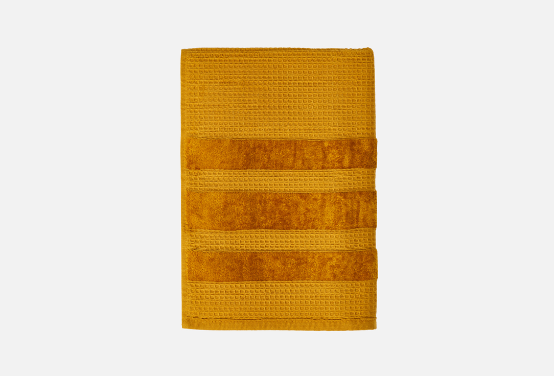 Изображение товара Полотенце DeNASTIA 70x130, КРАФТ, горчичный