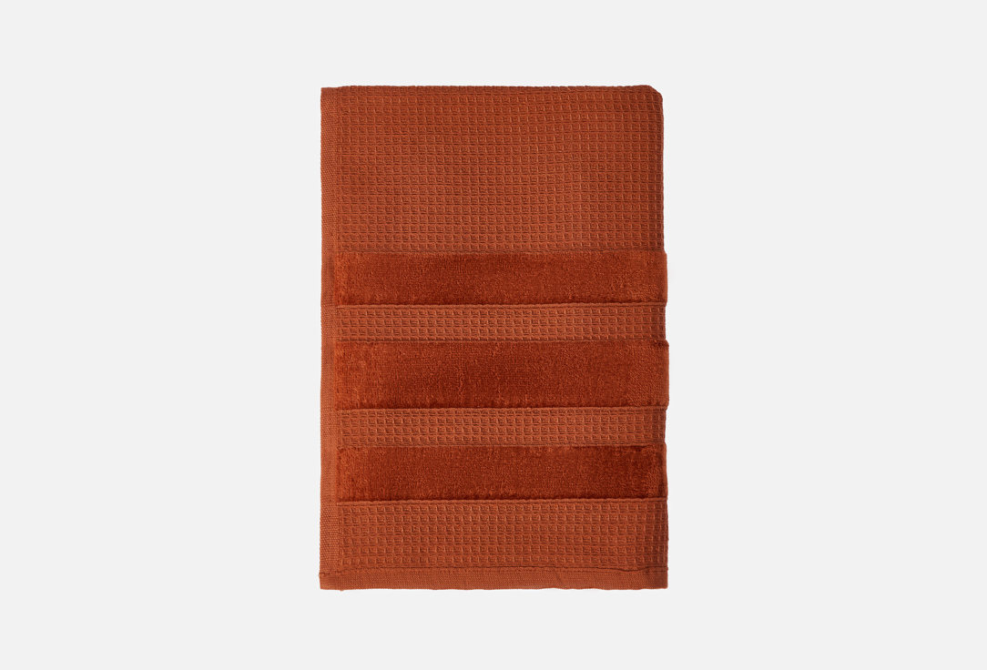 Изображение товара Полотенце DeNASTIA 70x130, КРАФТ, коралловый