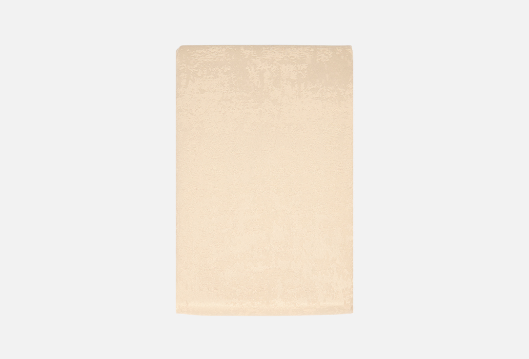 Изображение товара Скатерть DeNASTIA 160x250 молочная эффект потертости современный стиль